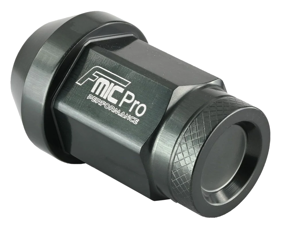 Kuta nakrętka aluminiowa do kół FMIC.Pro M12x1.5 Szara (gun metal) 1 szt. stożkowa 7075-T6