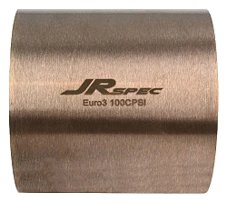 Wkład katalizatora benzyna / LPG Sportowy JRSpec Długość 100 mm Euro 3 cpsi 100 Średnica 100 mm