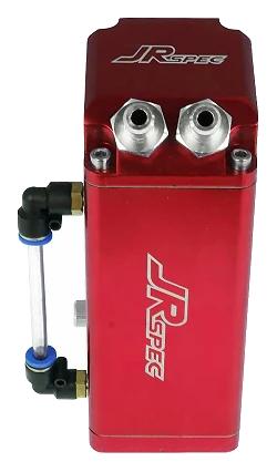 Oil catch tank JRspec model 02 Czerwony 16mm