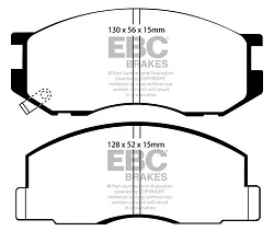 DP747 Klocki hamulcowe ULTIMAX2 EBC Brakes Toyota Town Ace Town Ace YR21 Town Ace CR21 Town Ace CR27 Toyota COMMERCIAL LiteAce