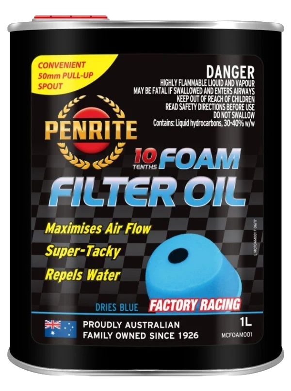 Penrite 10 Tenths Foam Filter Oil 1L – Olej do Nasączania Piankowych Filtrów Powietrza