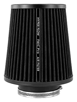 Stożkowy filtr powietrza FMIC.Pro dł. 175mm średnica montażowa 102mm czarny