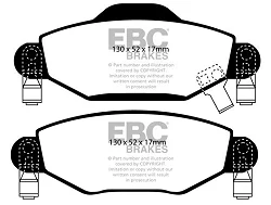 DP1446 Klocki hamulcowe ULTIMAX2 EBC Brakes Toyota Yaris XP10 SCP10 VNK Yaris XP10 SCP12 VNK Yaris XP10 NLP10 VNK