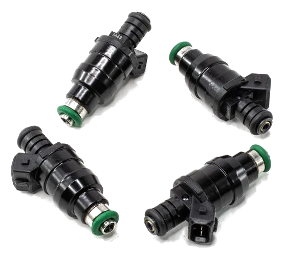 Zestaw wtryskiwaczy DeatschWerks uniwersalne nisko ohmowe 14mm 4szt 1000cc