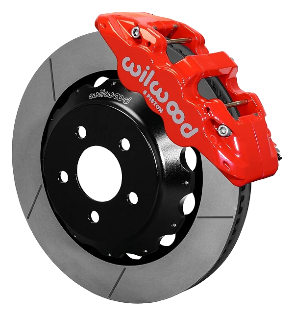 Wilwood 140-13886-R AERO6 Big Brake Zestaw hamulcowy przedni 14.00 czerwony Ford