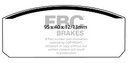 DP110 Klocki hamulcowe ULTIMAX2 EBC Brakes