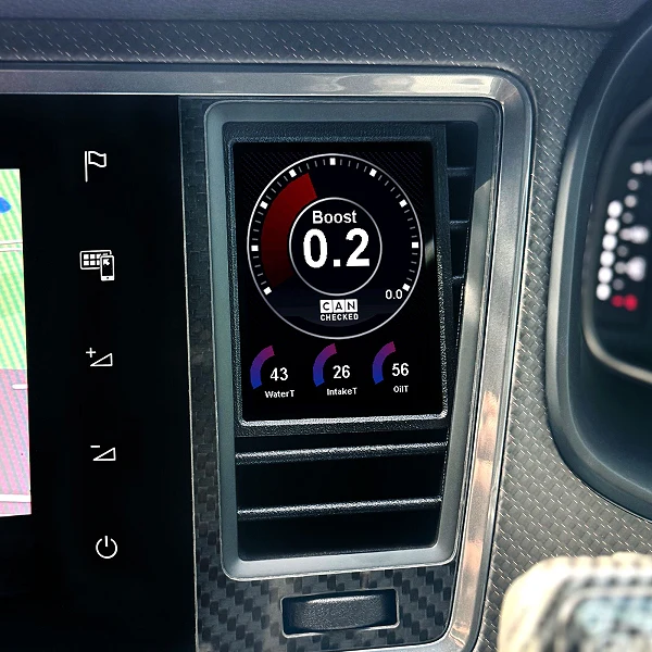 CANchecked Wyświetlacz MFD28 Gen2 Seat Cupra Ateca 5FP RHD