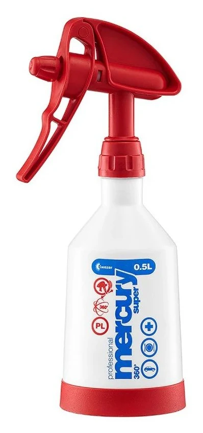 KWAZAR Mercury SUPER 360 PRO+ 0,5L Czerwony