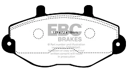 DP920 Klocki hamulcowe ULTIMAX2 EBC Brakes Ford COMMERCIAL Tourneo Transit 2nd Gen 100 Transit 2nd Gen 130 Transit 2nd Gen 150 Transit 2nd Gen 190