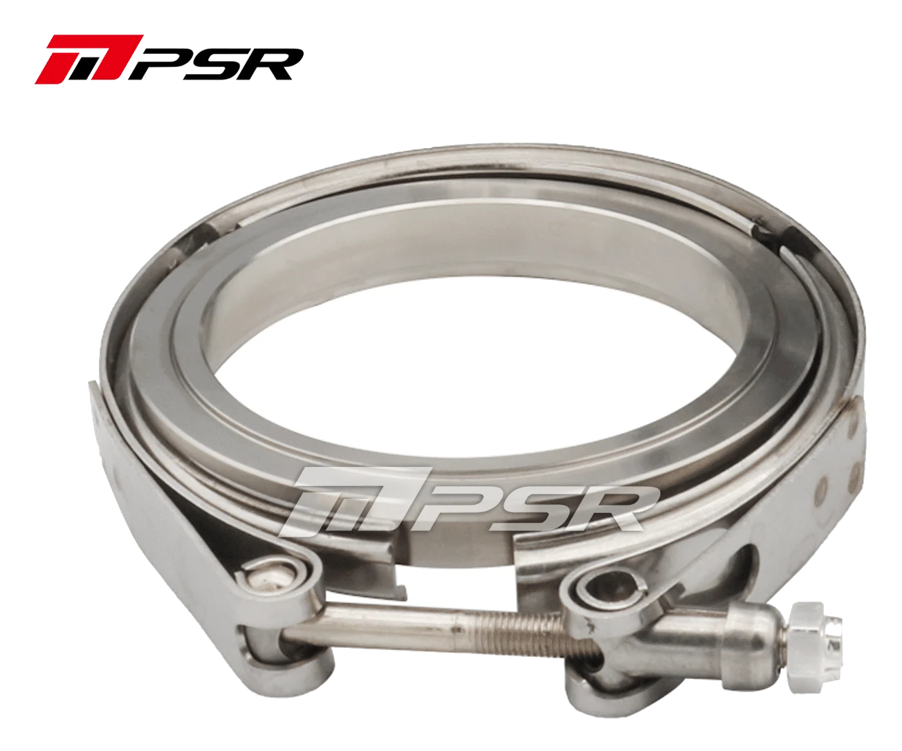Pulsar PSR Flange Clamp Kit Stainless Steel V-Band 1.01A/R 3"5 OD Turbin Housing Outlet