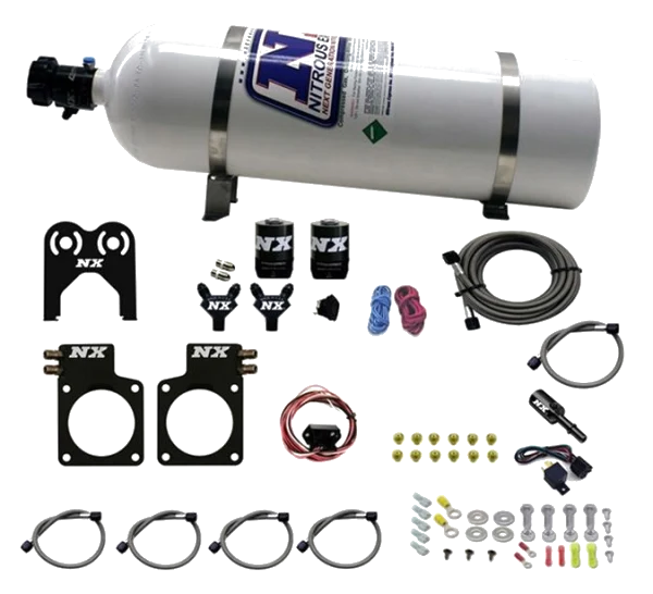Nitrous Plate System (50-150Hp) with 15Lb Bottle for Nissan Gt-R R35 Nitrous Express NX 20717-15