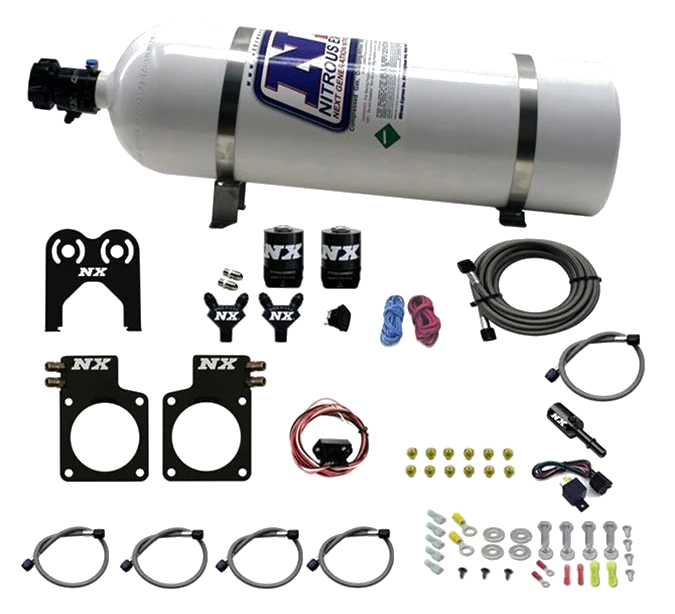 Nitrous Plate System (50-150Hp) with 15Lb Bottle for Nissan Gt-R R35 Nitrous Express NX 20717-15