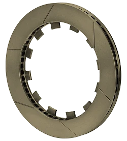 Wilwood 160-15875-B GT Slotted 48 Curved Vane Rotor 13in Burnished Right