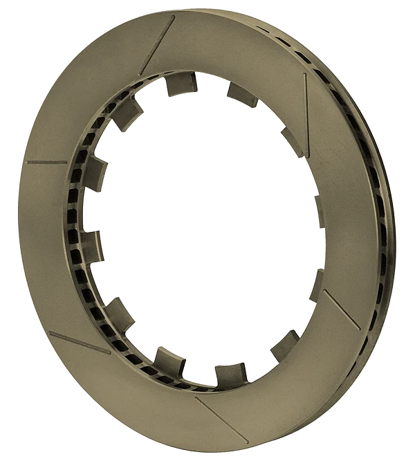 Wilwood 160-15875-B GT Slotted 48 Curved Vane Rotor 13in Burnished Right