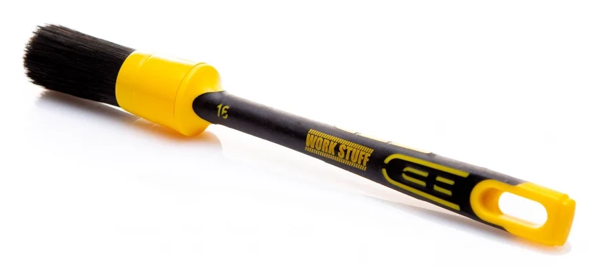 WORK STUFF Detailing Brush Rubber Black 30mm