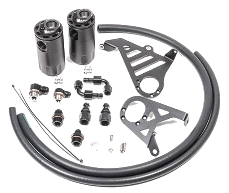 Dual Catch Can Kit for Ford Focus RS 16-18 Fluid Lock Radium Engineering