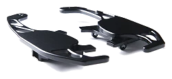 RacingLine Billet DSG Paddles Piano Black for Audi 8V A3 S3 non-Audi Sport steering wheel Seat Leon III 5F