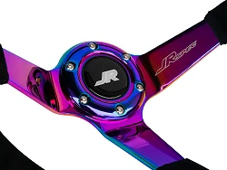 Kierownica sportowa JRspec 350mm odsadzenie 80mm