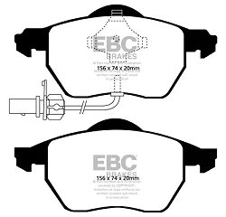 DP41483R Klocki hamulcowe YELLOWSTUFF EBC Brakes Audi A4 B6 A4 B7 A4 quattro B6 A4 quattro B7 A4 Convertible A4 Convertible quattro A6 C5/4B A6 C6/4F A6 quattro C5/4B A6 quattro C6/4F A6 qua