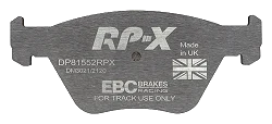 DP81552RPX Sportowe klocki hamulcowe RP-X Racing EBC Brakes BMW 3 Series E46 330 3 Series X 4WD E46 330 5 Series X 4WD E34 525 5 Series E39 520 5 Series E39 523 5 Series E39 525 5 Series E39