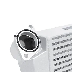 Intercooler Mishimoto Subaru WRX 2008-2014 srebrny + niebieski silikon