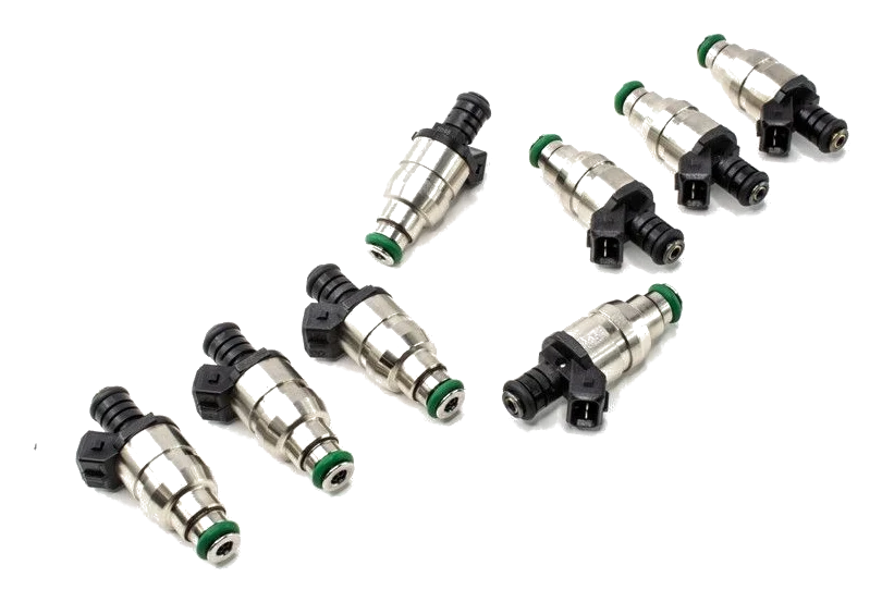 Zestaw wtryskiwaczy DeatschWerks uniwersalne nisko ohmowe 14mm 8szt 1800cc/min