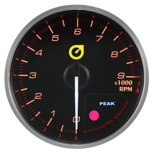 Wskaźnik New Auto Gauge Obrotomierz 60mm bursztynowy