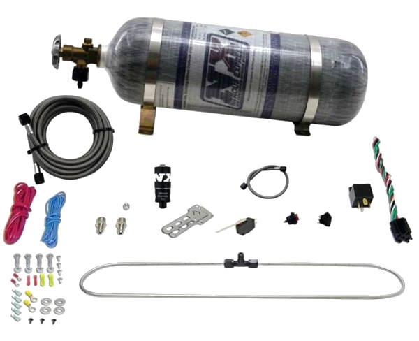 N-Tercooler Spray Ring For Co2 Reduces Air Inlet Temp On Turbo Applications with 12LB Bottle Nitrous Express NX 20000CR-12