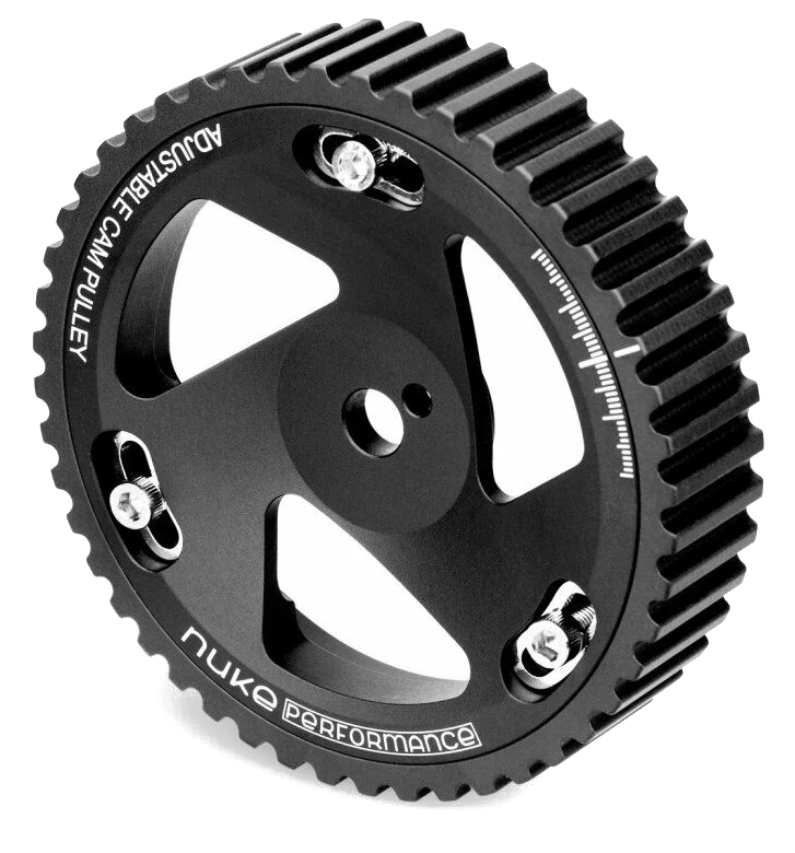 Nuke Performance Adjustable Cam Pulley for Mitsubishi 4G63 EVO 1-8