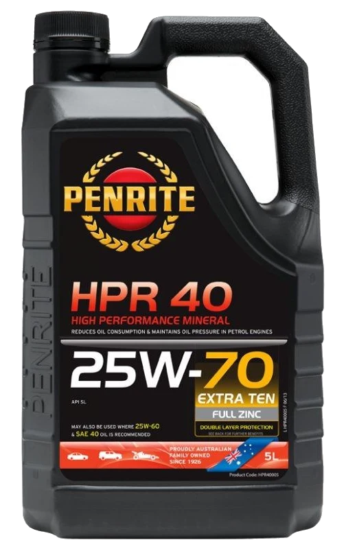 Olej silnikowy Penrite HPR 40 25W70 Mineral 5L