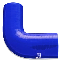 Silikonowe kolanko redukcyjne 90' 51/60mm Niebieski - 009051/60-N