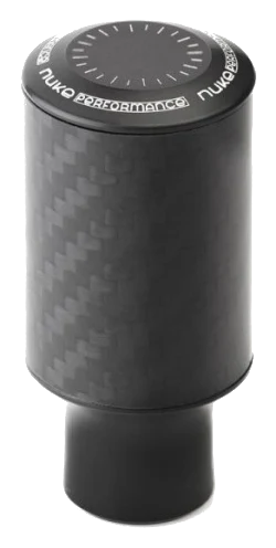 Nuke Performance Gear Knob Cavernous Carbon 40, Matte finish