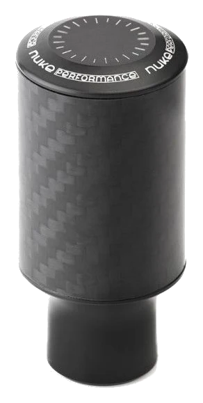 Nuke Performance Gear Knob Cavernous Carbon 40, Matte finish