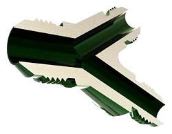 Y-Adapter AN6 AN6 AN8 Block Fittings Radium Engineering