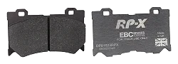 DP81823RPX Sportowe klocki hamulcowe RP-X Racing EBC Brakes Infiniti FX30D FX37 FX50 G37 M30D M35h M37 Q50 Q50 Hybrid Q60 Q60 Coupe Q70 QX70 Nissan 370Z 370Z Nismo Infiniti FX50 G37 M37 M56