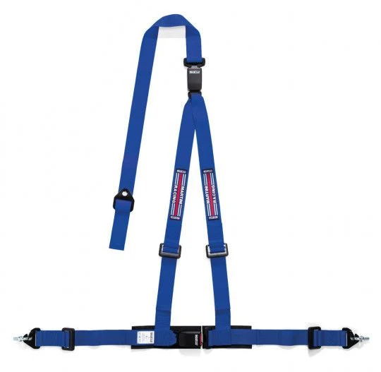 Pasy bezpieczeństwa Sparco R16 Martini Racing ECE Niebieskie - 04608DF1MR.B