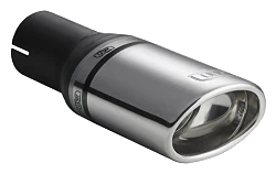 Uniwersalna końcówka tłumika owalna 95×65mm długość 120mm średnica montażowa 50mm - N1-10-1/50