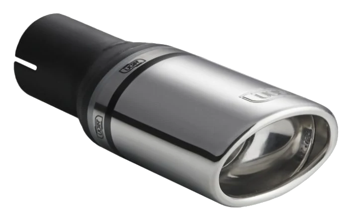 Uniwersalna końcówka tłumika owalna 95×65mm długość 120mm średnica montażowa 50mm - N1-10-1/50