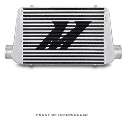 Intercooler uniwersalny Mishimoto G-Line Srebrny
