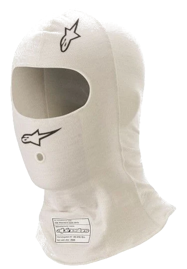 Alpinestars Balaclava ZX Evo v2 White and Gray FIA Approved 8856-2018 - AL-4754320.BG