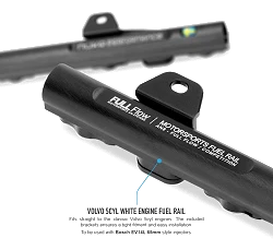 Nuke Performance Fuel Rail for Volvo 5cyl White Engine