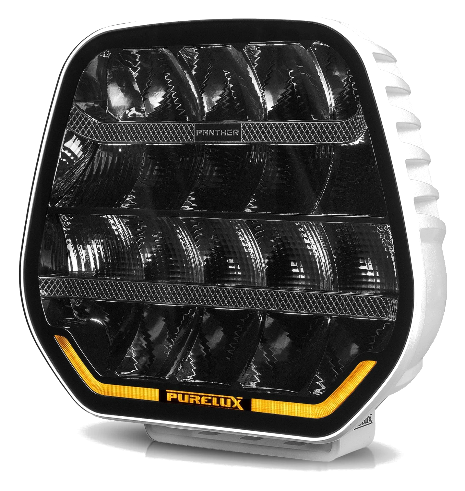 Dodatkowa Lampa Pomocnicza LED Purelux Panther 9 Biała Okrągła 23cm 210W