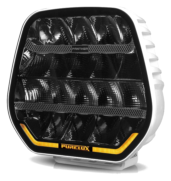 Dodatkowa Lampa Pomocnicza LED Purelux Panther 9 Biała Okrągła 23cm 210W