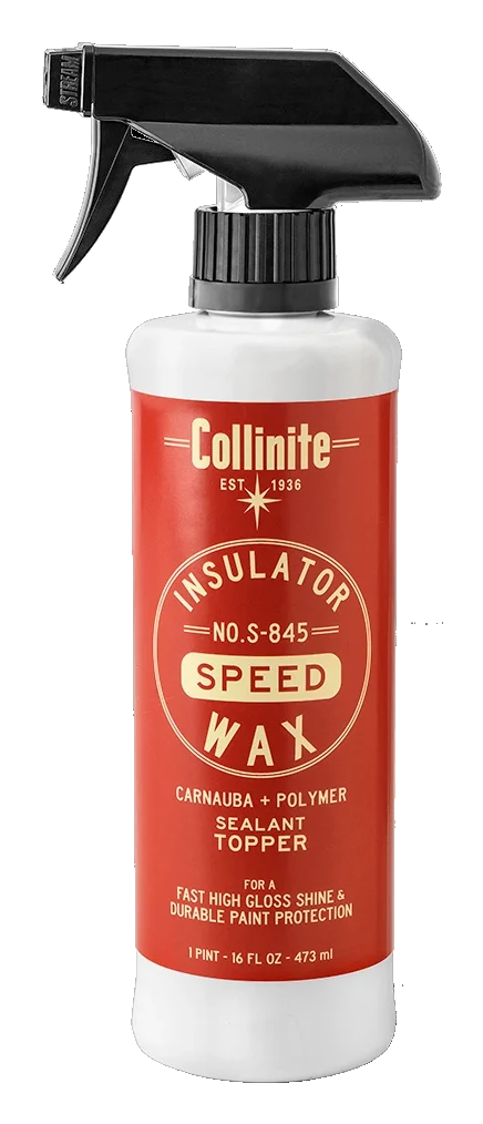 COLLINITE S-845 Insulator Speed Wax płynny wosk powłoka hydrofobowa wysoki połysk 473ml