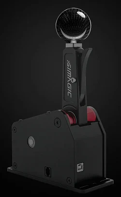Okrągła Karbonowa Carbon Gałka Zmiany Biegów SIMAGIC Symulator Simracing