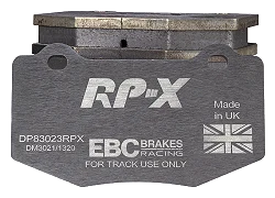 DP83023RPX Sportowe klocki hamulcowe RP-X Racing EBC Brakes Chevrolet Corvette C7 Stingray Chevrolet Camaro 6th Gen Corvette C7 Stingray Z51 Cadillac ATS-V Camaro 6th Gen SS Corvette C7 Gran