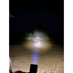 Lampa Robocza LED Purelux Black Square 40 Spot 8cm 40W