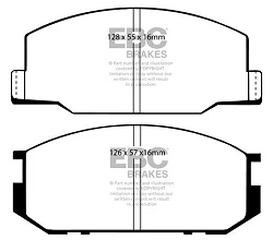 DP456 Klocki hamulcowe ULTIMAX2 EBC Brakes Lotus Eclat Excel Esprit Excel Toyota Celica RA60 Celica RA61 Celica RA63 Celica Supra MA61 Lucida