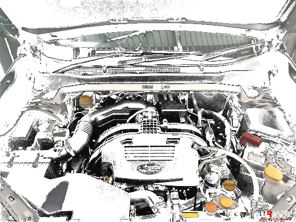 Rozpórka przednia (Front Upper Strut Bar)(4102) Ultra Racing Subaru Forester (SK) 2.0 4WD 19+