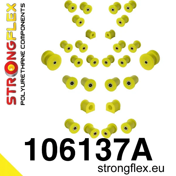 106137A: Zestaw poliuretanowy kompletny SPORT Mazda MX-5 NB